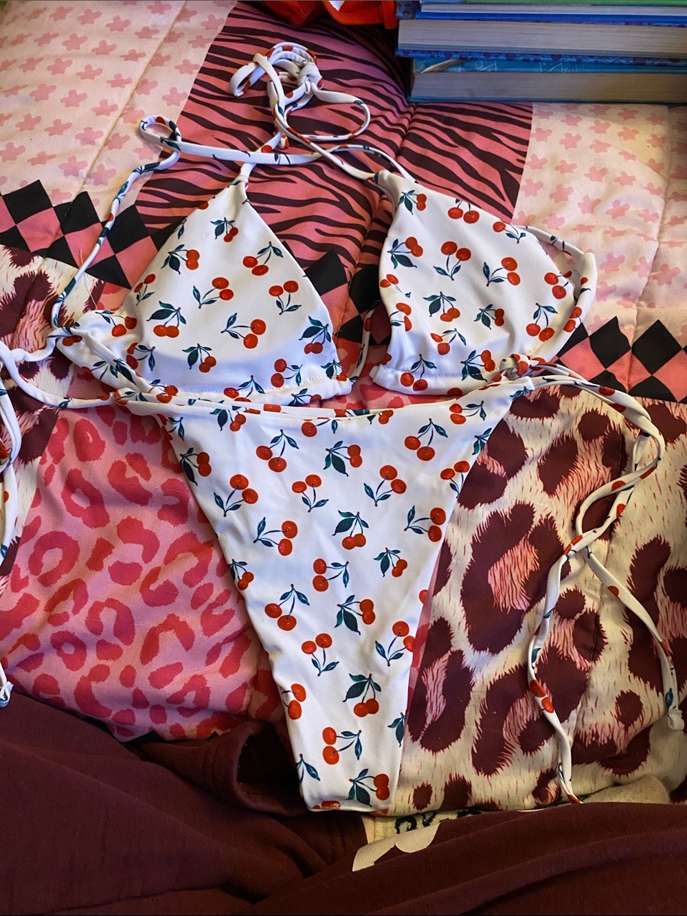 Cherry Print Bikini